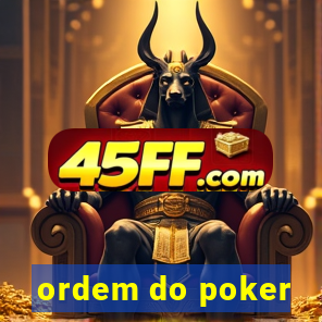 ordem do poker